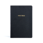KJV Rainbow Study Bible, Black LeatherTouch, Indexed By Holman Bible Staff Cover Image