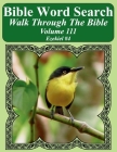 Bible Word Search Walk Through The Bible Volume 111: Ezekiel #4 Extra Large Print By T. W. Pope Cover Image