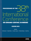 Proceedings of the 38th International Conference on Ground Control in Mining By Ted Klemetti (Editor), Brijes Mishra (Editor), Heather Lawson (Editor) Cover Image