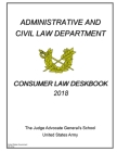 2018 Consumer Law Deskbook Cover Image
