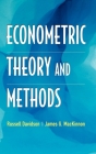 Econometric Theory and Methods By Russell Davidson, James G. MacKinnon Cover Image