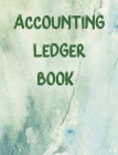 Accounting Ledger Book: Simple Accounting Ledger, Income Expense Book,110 Pages, Watercolor Softcover Style Cover Image