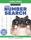 Hard Number Search: Large Print (Book 3): No words - Only Numbers! Cover Image