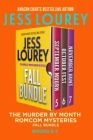 The Murder by Month Romcom Mystery Fall Bundle: Three Full-length Romcom Mystery Novels (Books 5-7) Cover Image