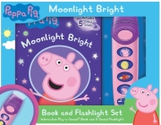 Peppa Pig: Moonlight Bright Book and 5-Sound Flashlight Set [With Flashlight and Battery] By Pi Kids Cover Image