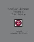 American Literature Volume II Third Edition Cover Image