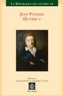 Jean Potocki - Oeuvres V: Correspondance - Varia - Chronologie - Index General Cover Image