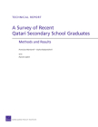 A Survey of Recent Qatari Secondary School Graduates: Methods and Results Cover Image
