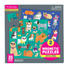 Cats & Dogs Magnetic Puzzles By Rebecca Jones (Illustrator) Cover Image