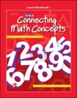 Connecting Math Concepts Level A, Workbook 1 Cover Image