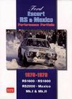Ford Escort RS & Mexico Performance Portfolio 1970-1979 By R.M. Clarke Cover Image