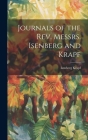 Journals of the Rev. Messrs. Isenberg and Krapf By Isenberg Krapf Cover Image
