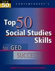 Top 50 Social Studies Skills for GED Success, Student Text Only (GED Calculators) Cover Image