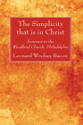 The Simplicity that is in Christ Cover Image