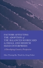 Factors Affecting the Adoption of the Balanced Scorecard by Small and Medium Sized Enterprises: A Developing Country Perspective Cover Image