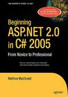 Beginning ASP.NET 2.0 in C# 2005: From Novice to Professional (Beginning: From Novice to Professional) Cover Image