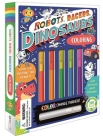 Robots, Racers, Dinosaurs Coloring Set: with Color-Changing Markers Cover Image