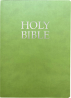 Kjver Holy Bible, Large Print, Olive Ultrasoft: (King James Version Easy Read, Red Letter, Green) Cover Image
