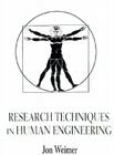 Research Techniques in Human Engineering By Jon Weimer Cover Image