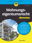 Wohnungseigentumsrecht Für Dummies By Ulrich Adam Cover Image