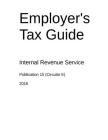 Employer's Tax Guide: Publication 15 (Circular E) By U. S. Internal Revenue Service Cover Image