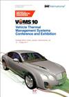 Vehicle Thermal Management Systems Conference and Exhibition (Vtms10) By Imeche Cover Image