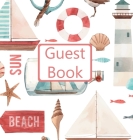 Guest Book, Guests Comments, Visitors Book, Vacation Home Guest Book, Beach House Guest Book, Comments Book, Visitor Book, Nautical Guest Book, Holida Cover Image