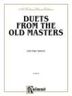Duets from the Old Masters for Two Horns: From Schubert, Telemann, Turraschmiedt, and Others (Kalmus Edition) Cover Image