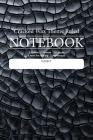 Cracked Wax Theme Ruled Notebook: Perfect for students, writers office workers ...in fact anyone that needs a handy notebook to pen their thoughts, id By Paul Scotton Cover Image