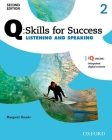 Q: Skills of Success 2e Listening and Speaking Level 2 Student Book By Margaret Brooks Cover Image