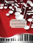 Piano Music Composition Notebook Cover Image