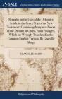 Remarks on the Uses of the Definitive Article in the Greek Text of the New Testament; Containing Many new Proofs of the Divinity of Christ, From Passa By Granville Sharp Cover Image
