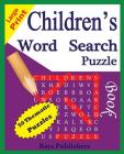 Children's Word Search Puzzle Book By Rays Publishers Cover Image