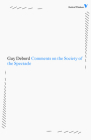 Comments on the Society of the Spectacle (Radical Thinkers) Cover Image