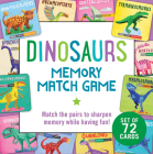 Dinosaurs Memory Match Game (Set of 72 Cards) By Peter Pauper Press (Created by) Cover Image
