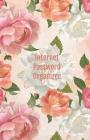 Internet Password Organizer: Internet Address & Password Organizer with Table of Contents (Floral Design Cover) 5.5x8.5 Inches By Annalise K. Thornton Cover Image