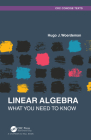 Linear Algebra: What You Need to Know (Textbooks in Mathematics) By Hugo J. Woerdeman Cover Image