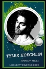 Tyler Hoechlin Legendary Coloring Book: Relax and Unwind Your Emotions with our Inspirational and Affirmative Designs Cover Image