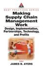 Making Supply Chain Management Work: Design, Implementation, Partnerships, Technology, and Profits (Resource Management #22) Cover Image