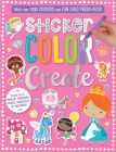 Sticker Color Create (Pink) By Make Believe Ideas, Lara Ede (Illustrator), Dawn Machell (Illustrator) Cover Image
