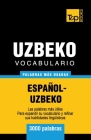 Vocabulario español-uzbeco - 3000 palabras más usadas By Andrey Taranov Cover Image