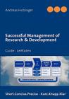Successful Management of Research & Development By Andreas Holzinger Cover Image