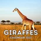 Giraffes 2021 Calendar: Cute Gift Idea For Giraffe Lovers Men And Women By Concerned Jelly Press Cover Image