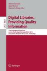 Digital Libraries: Providing Quality Information: 17th International Conference on Asia-Pacific Digital Libraries, Icadl 2015, Seoul, Korea, December Cover Image