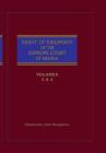 The Digest of Judgments of the Supreme Court of Nigeria: Vols 3 and 4 By Olatokunbo John Bamgbose Cover Image
