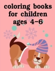 Coloring Books For Children Ages 4-6: Christmas Book from Cute Forest Wildlife Animals (American Animals #9) By Harry Blackice Cover Image