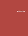 Notebook: Lined Journal - Stylish Kalahari Sunset - 120 Pages - Large 8.5 x 11 inches - Composition Book Paper - Minimalist Desi Cover Image