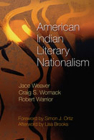 American Indian Literary Nationalism Cover Image