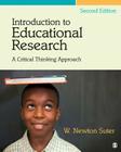 Introduction to Educational Research: A Critical Thinking Approach By Suter Cover Image