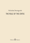 The Role of the Critic (Oberon Masters) Cover Image